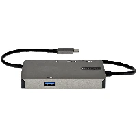 StarTech.com USB-C Multiport Adapter - USB-C to 4K 30Hz HDMI or 1080p VGA - USB Type-C Mini Dock w/ 100W Power Delivery Passthrough, 3-Port USB Hub 5Gbps, GbE - 12