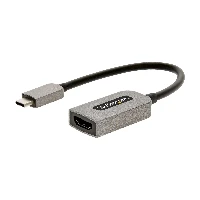 StarTech.com USB C to HDMI Adapter - 4K 60Hz Video, HDR10 - USB-C to HDMI 2.0b Adapter Dongle - USB Type-C DP Alt Mode to HDMI Monitor/Display/TV - USB C to HDMI Converter, USB Type-C, HDMI output, 4096 x 2160 pixels