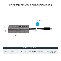 StarTech.com USB C to Mini DisplayPort Adapter - 4K 60Hz USB-C to mDP Adapter Dongle - USB Type-C to Mini DP Monitor - Video Converter - Works w/Thunderbolt 3-12