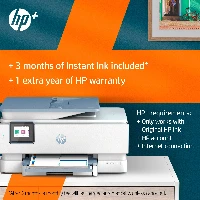HP ENVY Inspire 7221e All-in-One Printer, Color, Printer for Home and home office, Print, copy, scan, Wireless + Instant Ink eligible Scan to PDF, Thermal inkjet, Colour printing, 4800 x 1200 DPI, A4, Direct printing, White