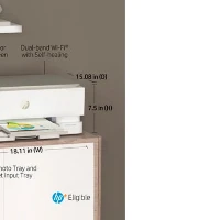 HP ENVY Inspire 7221e All-in-One Printer, Color, Printer for Home and home office, Print, copy, scan, Wireless + Instant Ink eligible Scan to PDF, Thermal inkjet, Colour printing, 4800 x 1200 DPI, A4, Direct printing, White