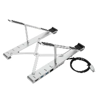 Targus AWU100005GL, Notebook stand, Silver, Aluminium, 25.4 cm (10