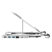 Targus AWU100005GL, Notebook stand, Silver, Aluminium, 25.4 cm (10