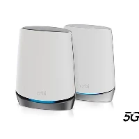 NETGEAR NBK752, Wi-Fi 6 (802.11ax), Tri-band (2.4 GHz / 5 GHz / 5 GHz), Ethernet LAN, 5G, Grey, Tabletop router