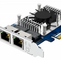 QNAP QXG-10G2TB, Internal, Wired, PCI Express, Ethernet, 10000 Mbit/s