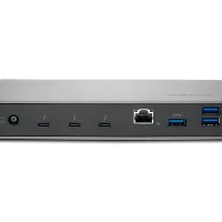 Kensington SD5750T Thunderbolt 4 Dual 4K Dock (DFS), Wired, Thunderbolt 4, 90 W, 100,10,1000 Mbit/s, Grey, SD, SDHC, SDXC