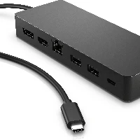 HP Universal USB-C Multiport Hub, Docking, USB 3.2 Gen 2 (3.1 Gen 2) Type-C, Black, DisplayPort, HDMI, RJ-45, USB 3.2 Gen 1 (3.1 Gen 1) Type-A, USB 3.2 Gen 1 (3.1 Gen 1) Type-C, China, Windows 10, Windows 11