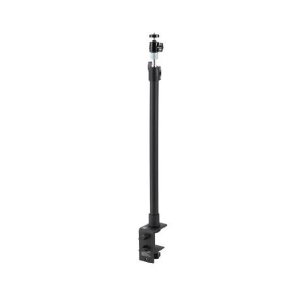 Kensington A1000 Telescoping C-Clamp, Desktop microphone stand, Desk mount base, Black, MIL-STD-810H Method 504.3 Contamination by Fluids, 695 g, 51 mm