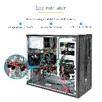 StarTech.com SATA PCIe Card - 10 Port PCIe SATA Expansion Card - 6Gbps - Low/Full Profile - Stacked SATA Connectors - ASM1062 Non-Raid - PCI Express to SATA Converter/Adapter, PCIe, SATA, PCIe 2.0, Red, ASMedia - ASM1062, 6 Gbit/s