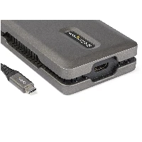 StarTech.com USB C Multiport Adapter - USB C to 4K 60Hz HDMI 2.0 - 2-Port 10Gbps USB Hub - 100W Power Delivery Pass-through - GbE - SD/MicroSD - USB Type-C Mini Dock - 10