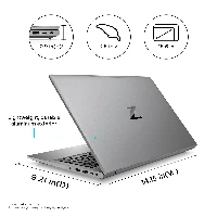 HP ZBook Power 15.6 G9, Intel Core i7, 2.3 GHz, 39.6 cm (15.6
