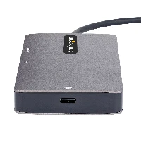 StarTech.com USB C Multiport Adapter, Dual HDMI Video, 4K 60Hz, 2Pt 5Gbps USB-A Hub, 100W Power Delivery Pass-Through/GbE/SD/MicroSD, 12