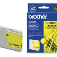 Brother LC-1000Y, Yellow Ink Cartridge, Pigment-based ink