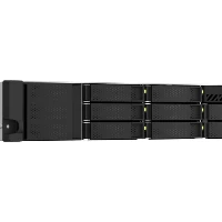 QNAP TS-873AeU-RP, NAS, Rack (2U), AMD, V1500B, Black