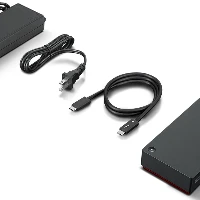 Lenovo ThinkPad Universal Thunderbolt 4 Smart Dock, Wired, Thunderbolt 4, 3.5 mm, Black, 40 Gbit/s, 60 Hz