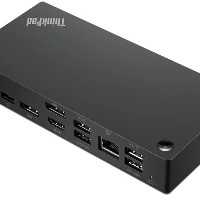 Lenovo ThinkPad Universal Thunderbolt 4 Smart Dock, Wired, Thunderbolt 4, 3.5 mm, Black, 40 Gbit/s, 60 Hz