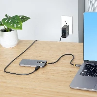 StarTech.com USB C Multiport Adapter, 4K 60Hz HDMI Video, 3 Port 5Gbps USB Hub, 100W Power Delivery Pass-Through, GbE, 12