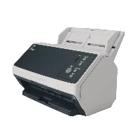 Fujitsu FI-8150, 216 x 355.6 mm, 600 x 600 DPI, 50 ppm, Grayscale, Monochrome, ADF + Manual feed scanner, Black, Grey