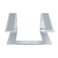 StarTech.com Laptop Stand for Desk, Supports 5kg/11lb, Aluminum, Silver, Ergonomic Laptop Riser, Portable Laptop Holder, Computer Stand for Macbook Air/Pro, Dell XPS, Lenovo, Notebook stand, Silver, Aluminium, 43.2 cm (17