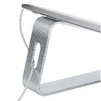 StarTech.com Laptop Stand for Desk, Supports 5kg/11lb, Aluminum, Silver, Ergonomic Laptop Riser, Portable Laptop Holder, Computer Stand for Macbook Air/Pro, Dell XPS, Lenovo, Notebook stand, Silver, Aluminium, 43.2 cm (17