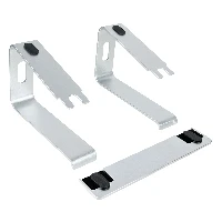 StarTech.com Laptop Stand for Desk, Supports 5kg/11lb, Aluminum, Silver, Ergonomic Laptop Riser, Portable Laptop Holder, Computer Stand for Macbook Air/Pro, Dell XPS, Lenovo, Notebook stand, Silver, Aluminium, 43.2 cm (17