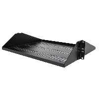 StarTech.com 2U Server Rack Shelf, Center Mounted Universal Vented Rackmount Cantilever Tray for 19