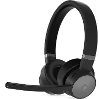 Lenovo Go Wireless ANC, Wired & Wireless, Office/Call center, 20 - 20000 Hz, 230 g, Headset, Black