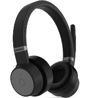 Lenovo Go Wireless ANC, Wired & Wireless, Office/Call center, 20 - 20000 Hz, 230 g, Headset, Black
