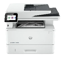 HP LaserJet Pro MFP 4102fdn Printer, Black and white, Printer for Small medium business, Print, copy, scan, fax, Instant Ink eligible Print from phone or tablet Automatic document feeder Two-sided printing, Laser, Mono printing, 1200 x 1200 DPI, Mono copying, A4, White