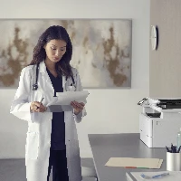 HP LaserJet Pro MFP 4102fdn Printer, Black and white, Printer for Small medium business, Print, copy, scan, fax, Instant Ink eligible Print from phone or tablet Automatic document feeder Two-sided printing, Laser, Mono printing, 1200 x 1200 DPI, Mono copying, A4, White