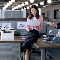 HP LaserJet Pro MFP 4102fdn Printer, Black and white, Printer for Small medium business, Print, copy, scan, fax, Instant Ink eligible Print from phone or tablet Automatic document feeder Two-sided printing, Laser, Mono printing, 1200 x 1200 DPI, Mono copying, A4, White