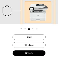 HP LaserJet Pro MFP 4102fdn Printer, Black and white, Printer for Small medium business, Print, copy, scan, fax, Instant Ink eligible Print from phone or tablet Automatic document feeder Two-sided printing, Laser, Mono printing, 1200 x 1200 DPI, Mono copying, A4, White