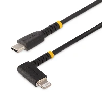 StarTech.com RUSB2CLTMM1MR, Black, USB C, Lightning, 1 m, Male, Male