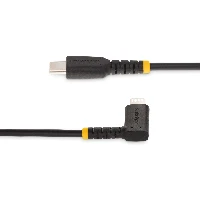 StarTech.com RUSB2CLTMM1MR, Black, USB C, Lightning, 1 m, Male, Male