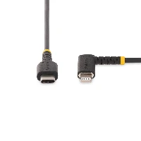 StarTech.com RUSB2CLTMM1MR, Black, USB C, Lightning, 1 m, Male, Male