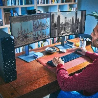 HP Thunderbolt Dock 280W G4 w/Combo Cable, Wired, Thunderbolt 4, Black, Kensington, 100 - 240 V, 50/60 Hz