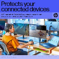 HP Thunderbolt Dock 280W G4 w/Combo Cable, Wired, Thunderbolt 4, Black, Kensington, 100 - 240 V, 50/60 Hz