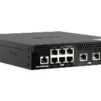 QNAP QSW-M2106R-2S2T, Managed, L2, 10G Ethernet (100/1000/10000), Rack mounting, 1U