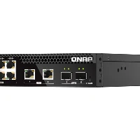 QNAP QSW-M2106R-2S2T, Managed, L2, 10G Ethernet (100/1000/10000), Rack mounting, 1U