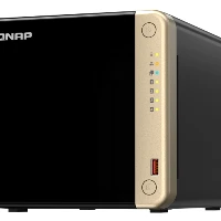 QNAP TS-464, NAS, Tower, Intel Celeron, N5095, Black