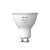 Philips Hue White GU10 - smart spotlight, Smart bulb, White, Bluetooth/Zigbee, Integrated LED, GU10, Warm white