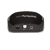 StarTech.com Bluetooth Audio Receiver with NFC - 3.5mm Jack/RCA/SPDIF (Toslink) - BT 5.0 - HiFi Wolfson DAC - Bluetooth Stereo Receiver for Speakers/PC/TV - Wireless Bluetooth Aux Adapter, 3.5 mm + TOSLINK, 20 m, 0 - 40 C, -20 - 60 C, Black, USB