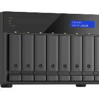 QNAP TVS-h874, NAS, Tower, Intel Core i5, i5-12400, Black