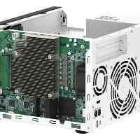 QNAP TVS-h874, NAS, Tower, Intel Core i5, i5-12400, Black