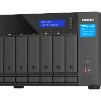 QNAP TVS-h874, NAS, Tower, Intel Core i5, i5-12400, Black