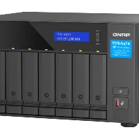 QNAP TVS-h874, NAS, Tower, Intel Core i5, i5-12400, Black