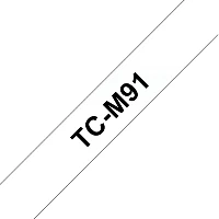 Brother 9mm Labelling Tape, 1 pc(s), TC, Black on transparent, Brother PT2000, PT3000, PT500, PT5000, PT8E, 9 mm, 7.7 m