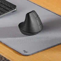 Logitech Lift Vertical Ergonomic Mouse, Right-hand, Vertical design, Optical, RF Wireless + Bluetooth, 4000 DPI, Graphite