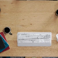 Logitech Signature MK650 Combo For Business, Full-size (100%), RF Wireless + Bluetooth, Membrane, QWERTY, White, Mouse included