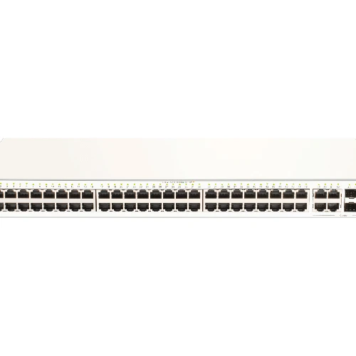 D-LINK DBS-2000-52, 104 Gbps, 77.4 Mpps, 48x 1G RJ-45, 2x 1G SFP/RJ-45, 700MHz, 256MB DDR3, 440x210x44 mm

